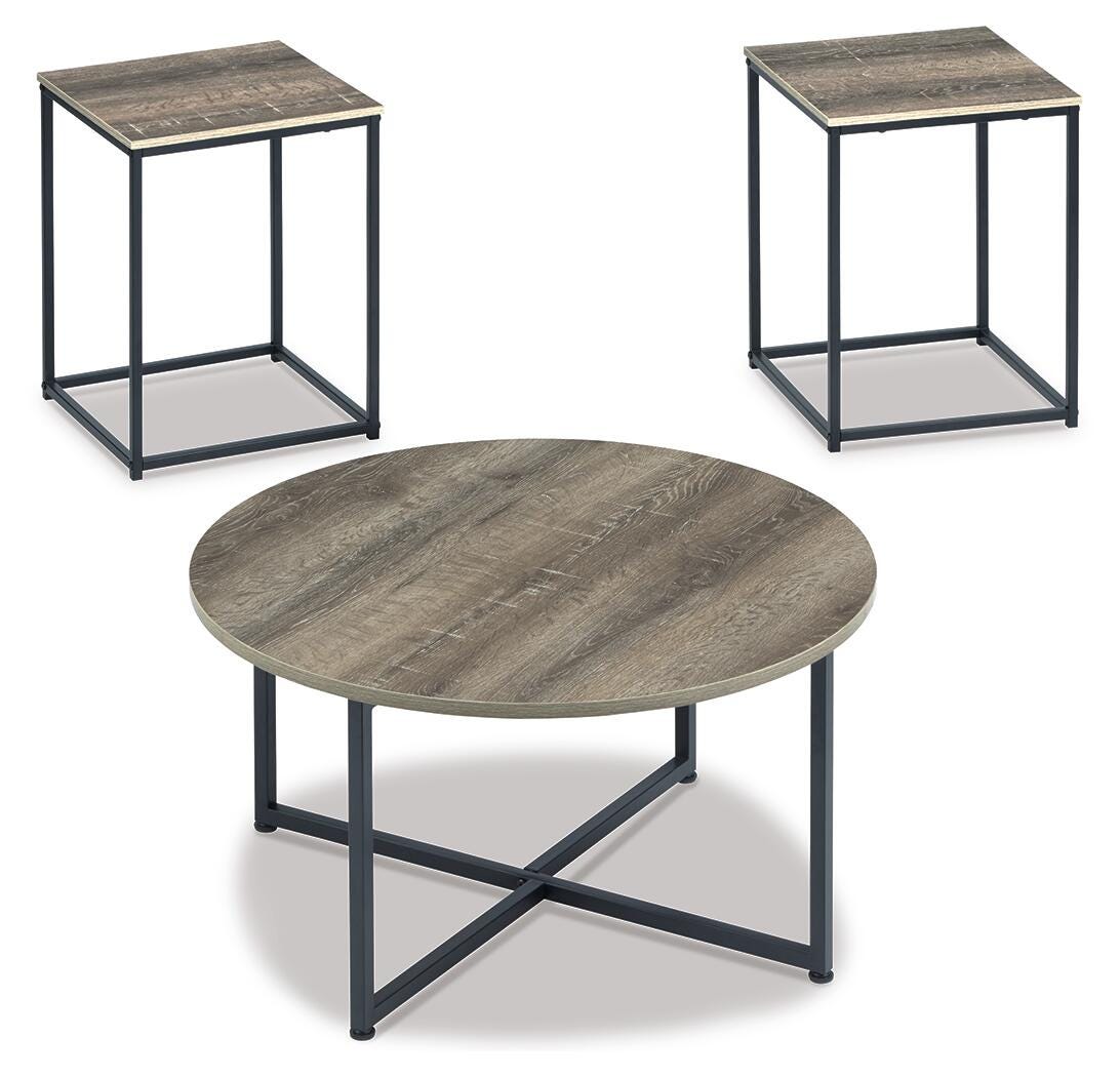 Wadeworth Table (Set of 3) - Beige (1)