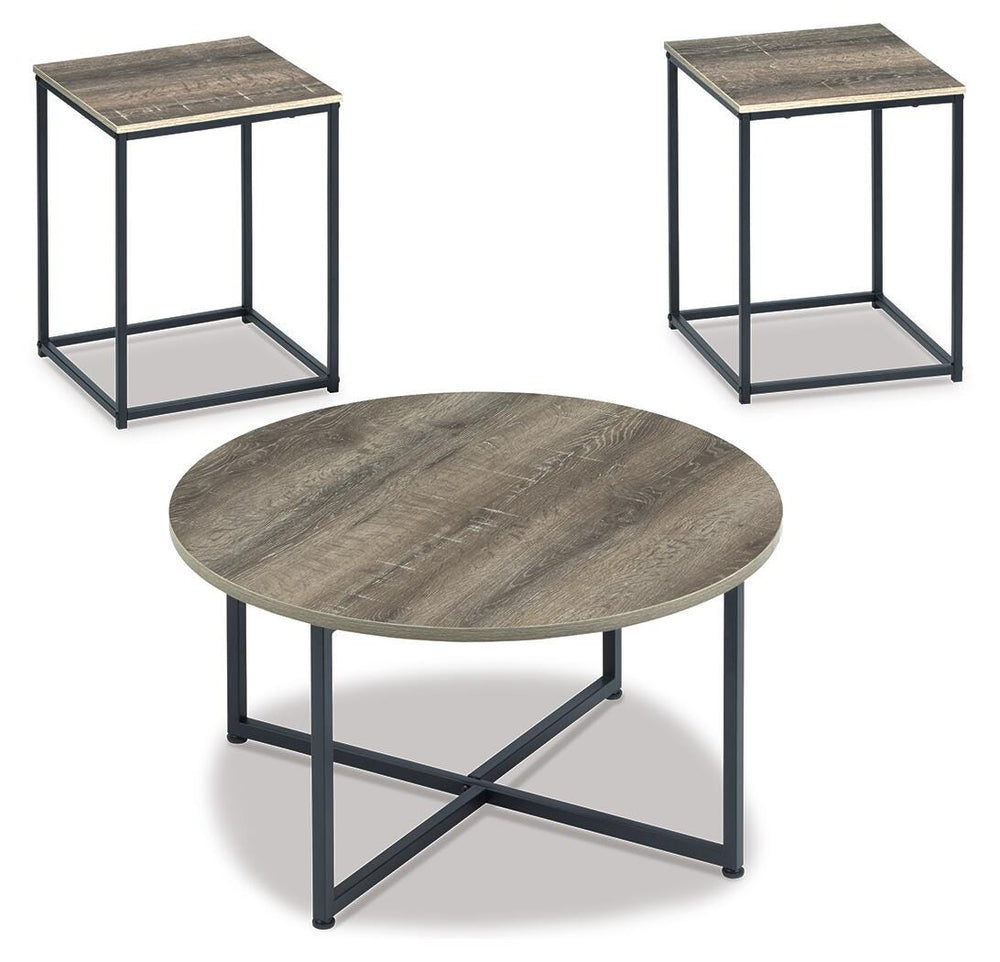 Wadeworth Table (Set of 3) - Beige (1)
