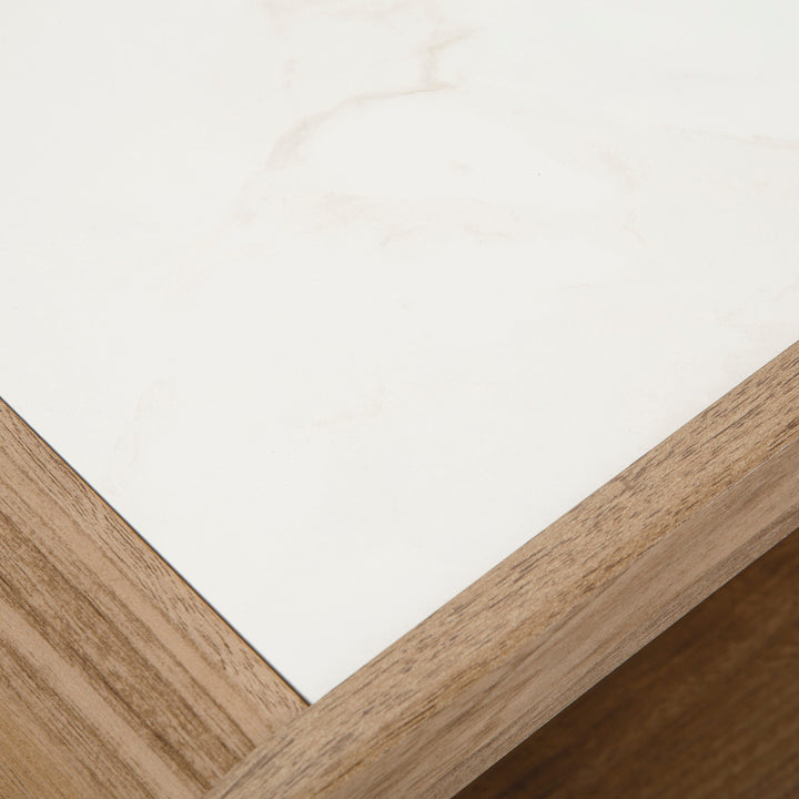 Dovander End Table - White