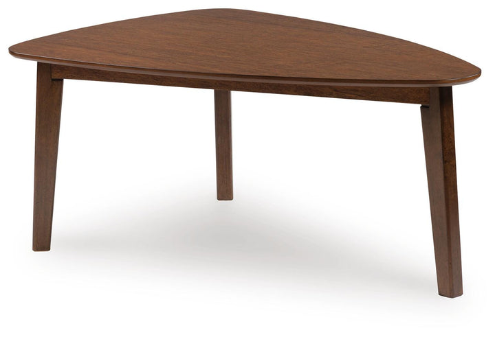 Lyncott Table (Set of 3) - Dark Brown (5)