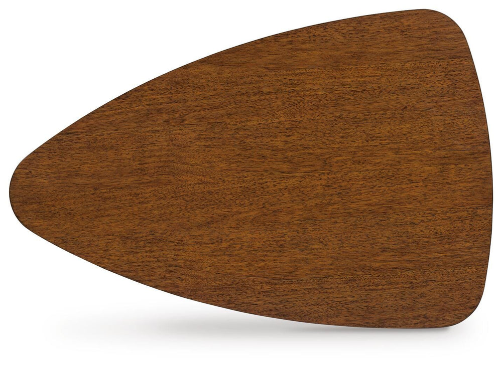 Lyncott Table (Set of 3) - Dark Brown (9)