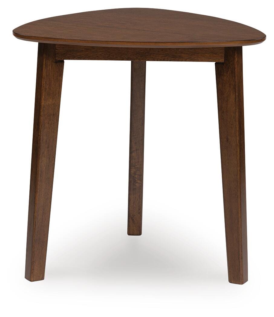 Lyncott Table (Set of 3) - Dark Brown (6)
