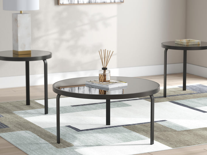 Dorylin Table (Set of 3) - Black (6)