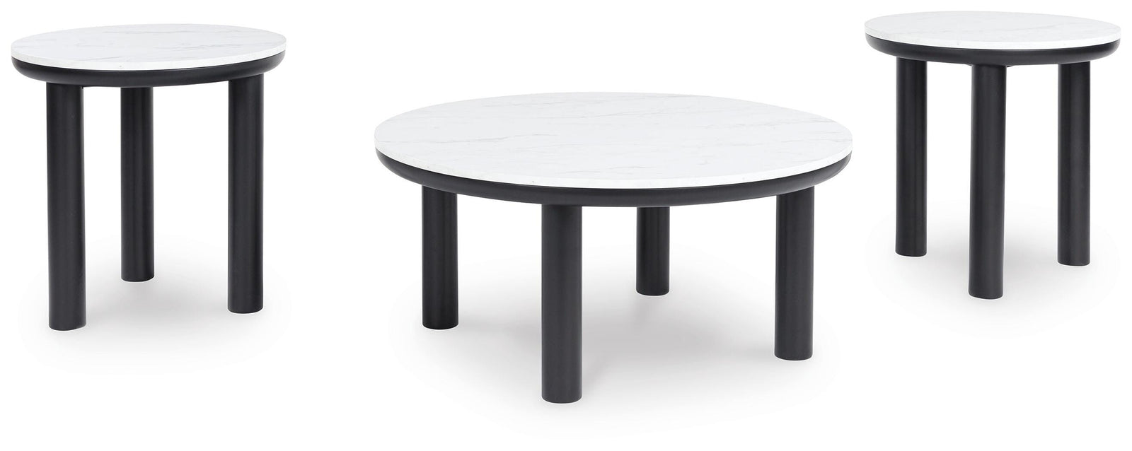 Xandrum Table (Set of 3) - Black (1)