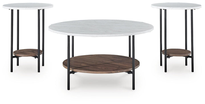 Wrenwich Table (Set of 3) - White (3)