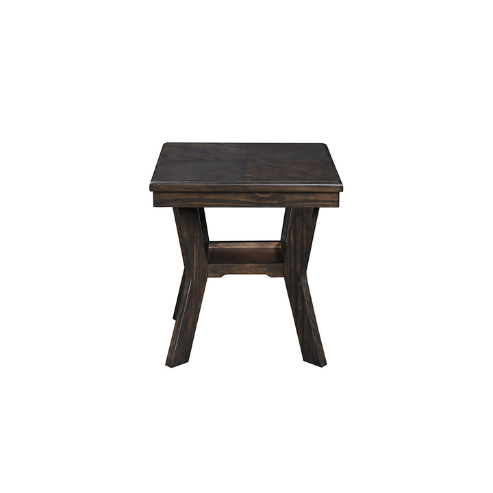 Gia 3 Piece Occasional Set- 1 Coffee &amp; 2 End Tables-Brown