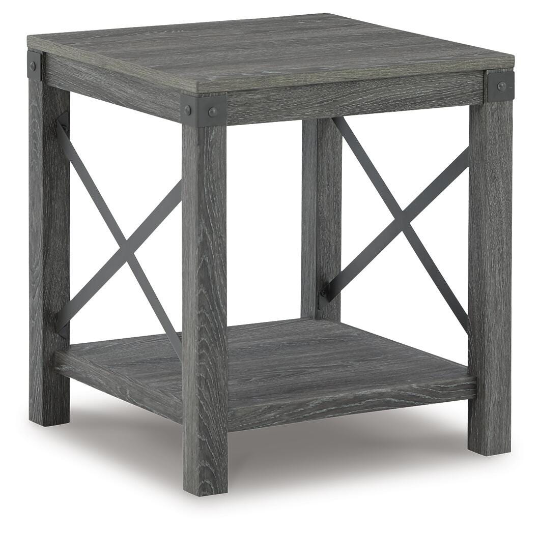 Freedan End Table - Dark Gray (1)