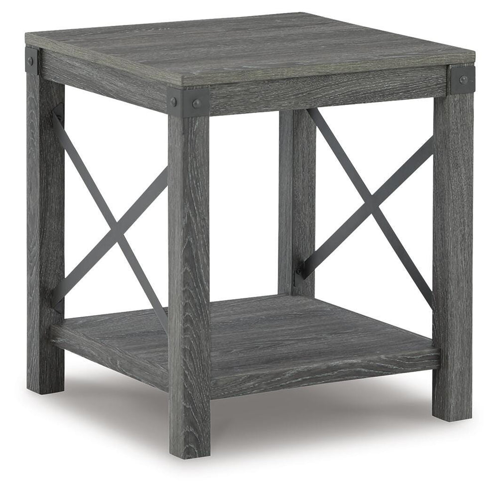 Freedan End Table - Dark Gray (1)