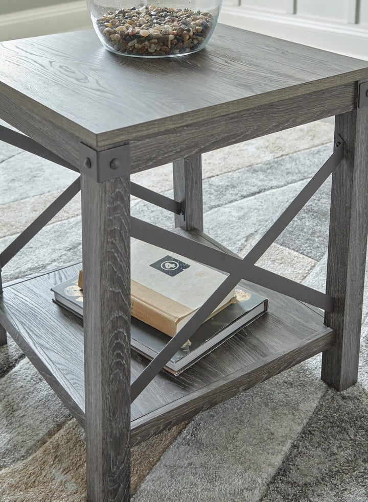 Freedan End Table - Dark Gray (5)