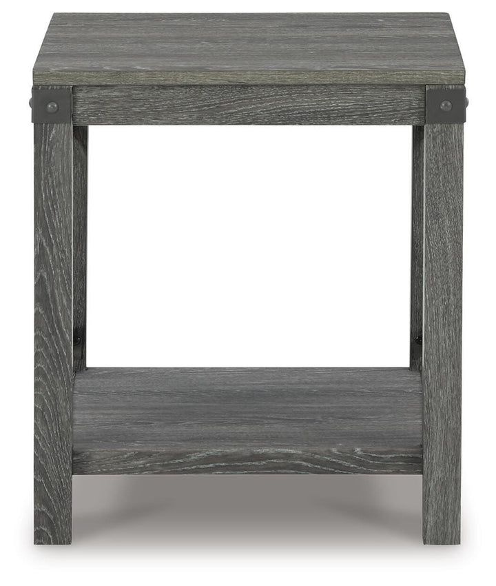 Freedan End Table - Dark Gray (3)