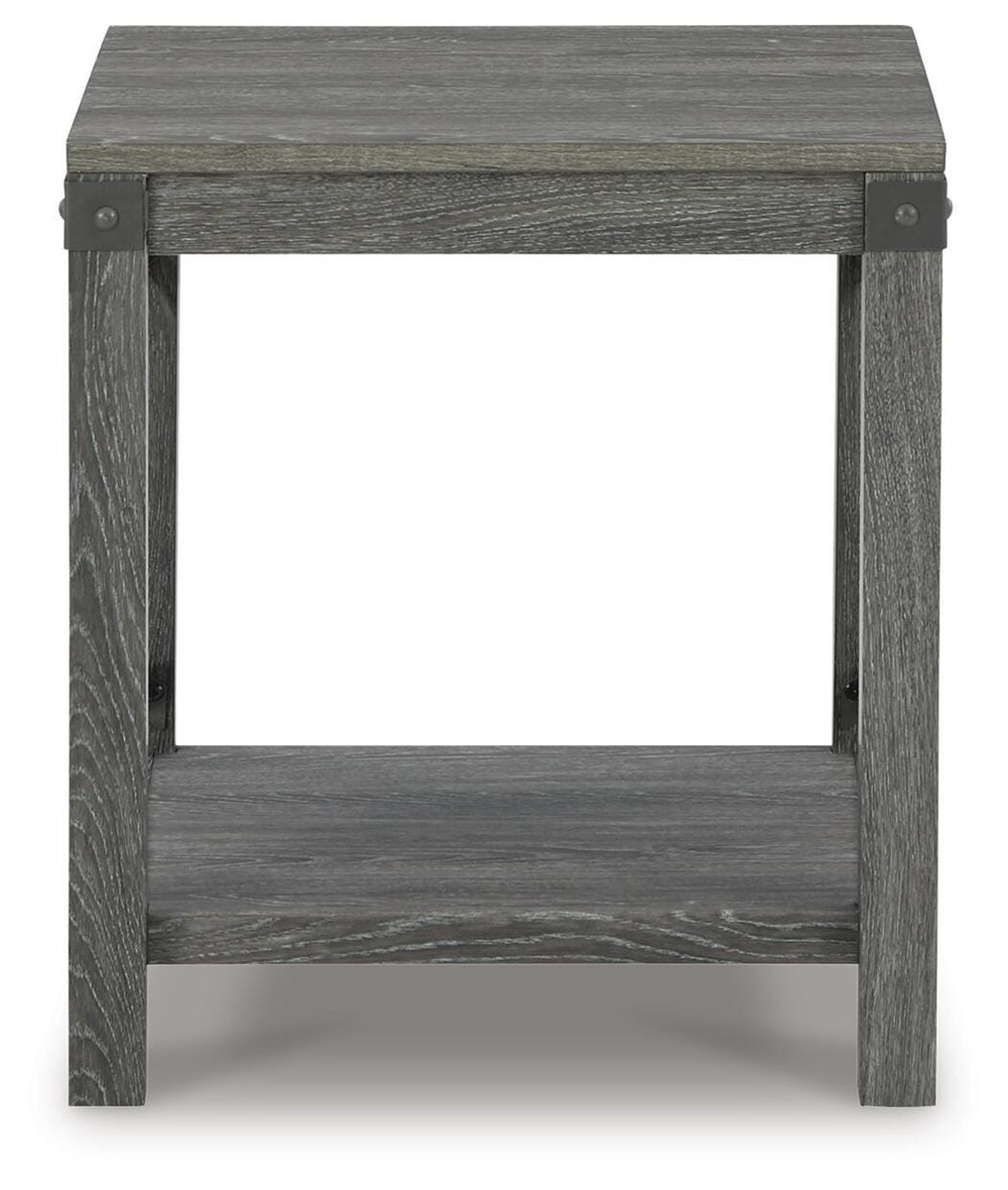 Freedan End Table - Dark Gray (3)