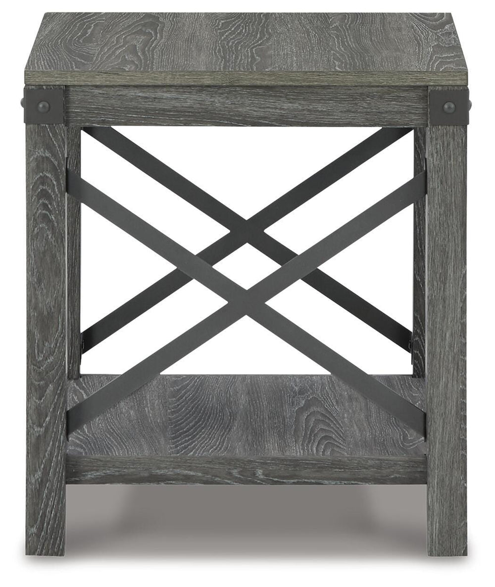 Freedan End Table - Dark Gray (4)