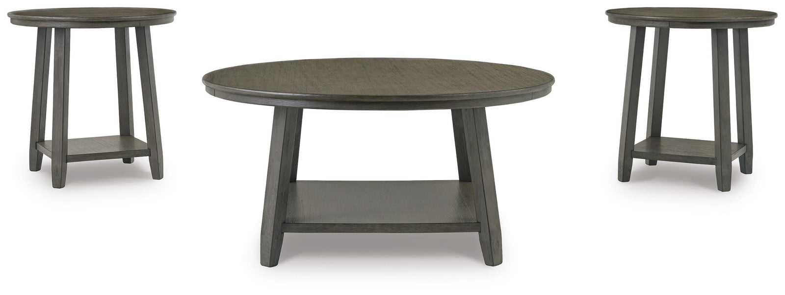 Caitbrook Table (Set of 3) - Gray (1)
