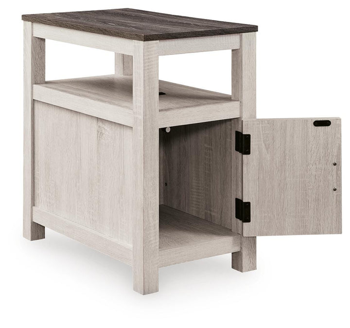 Fendenmore Chairside End Table - White (3)