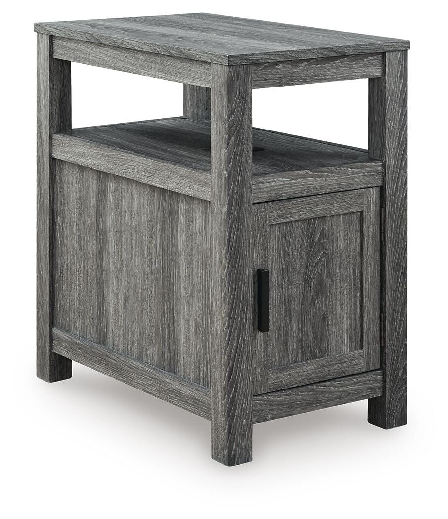 Fendenmore Chairside End Table - Dark Gray (1)