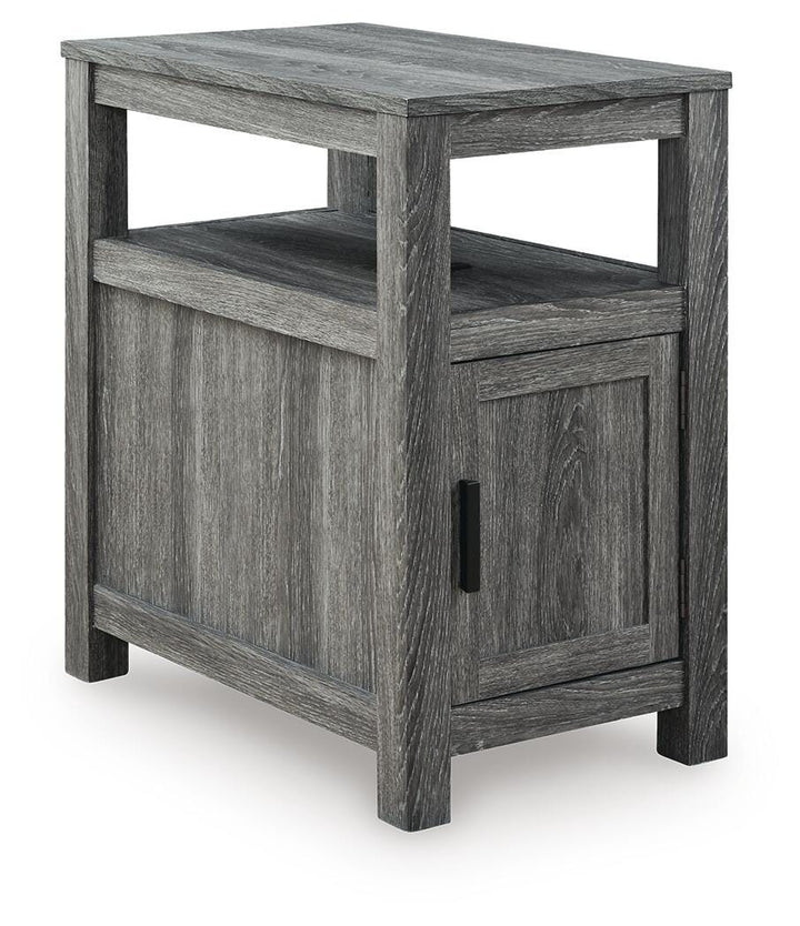 Fendenmore Chairside End Table - Dark Gray (1)