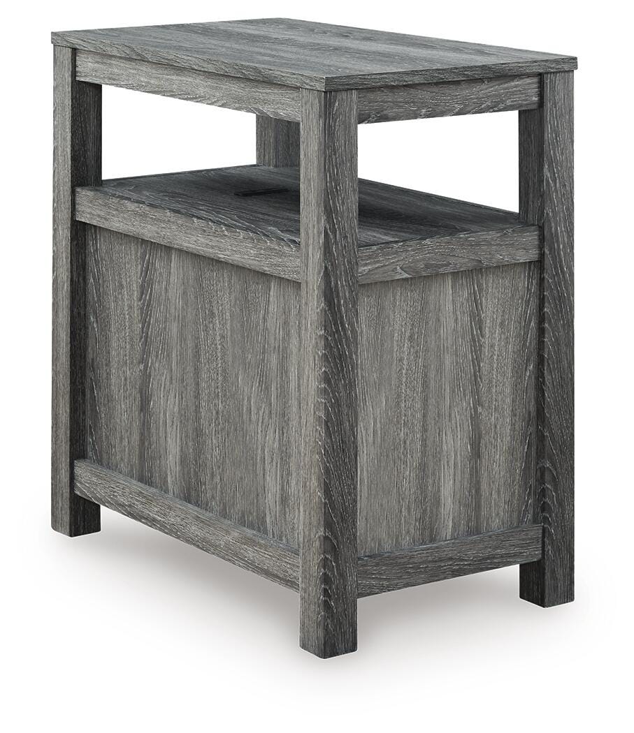 Fendenmore Chairside End Table - Dark Gray (6)