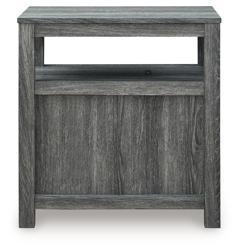 Fendenmore Chairside End Table - Dark Gray (5)