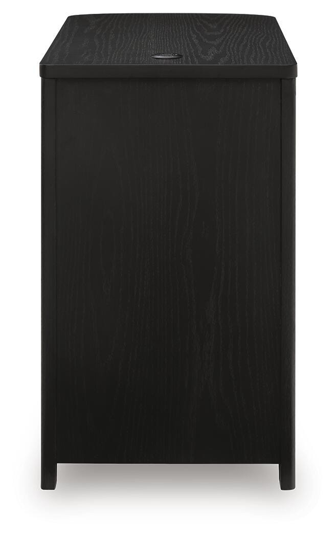 Camdill Chairside End Table - Black (6)
