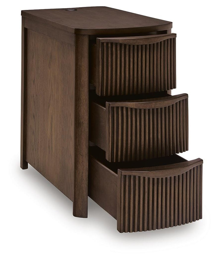 Camdill Chairside End Table - Dark Brown (3)