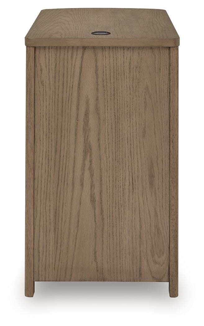 Camdill Chairside End Table - Light Brown (6)