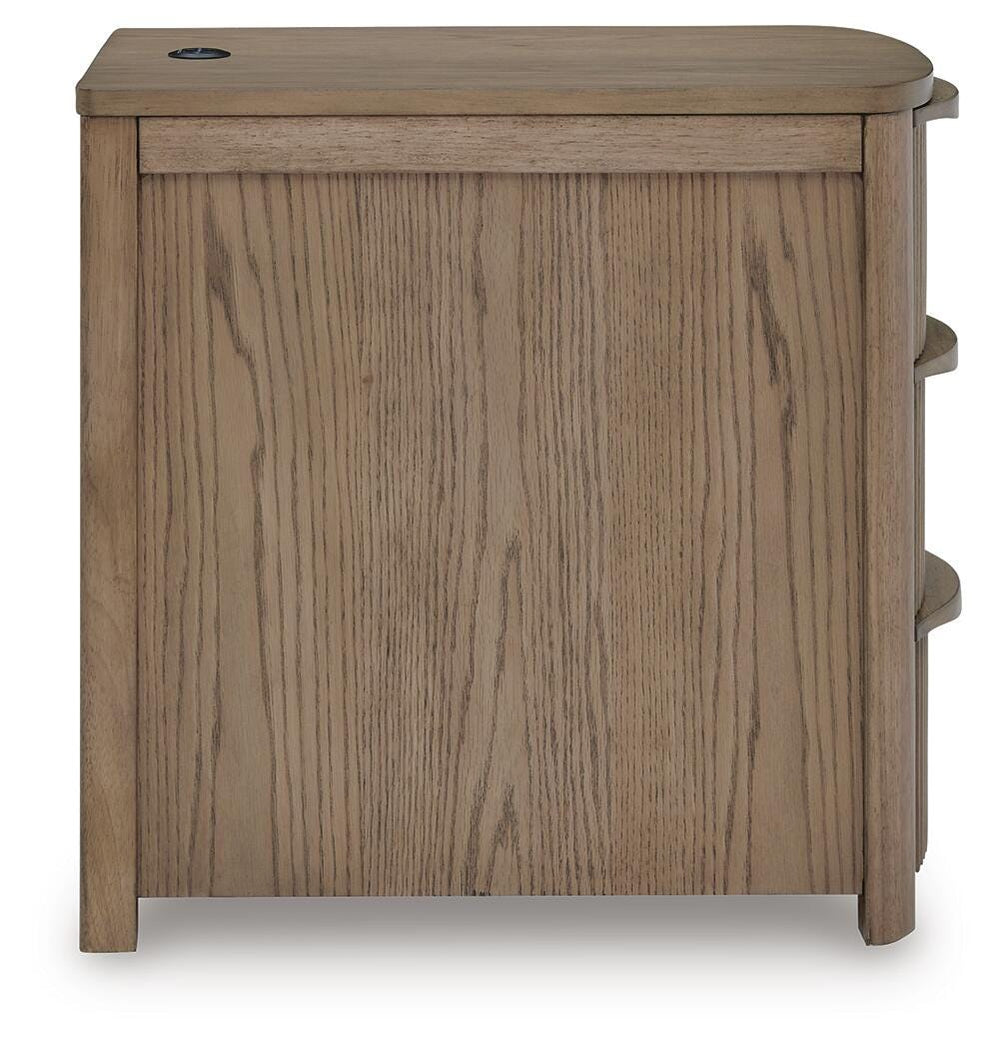 Camdill Chairside End Table - Light Brown (5)