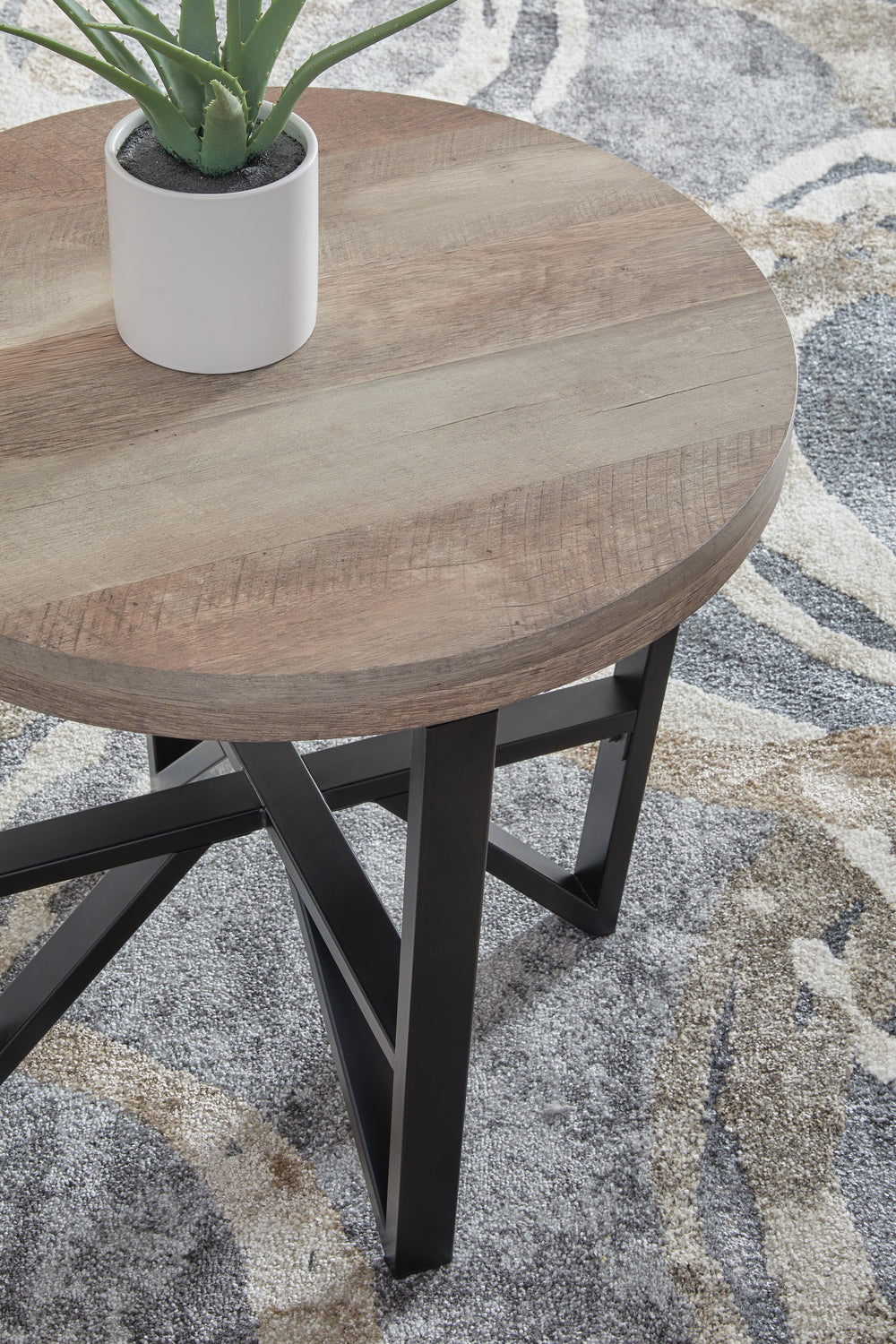 Deanlee Table (Set of 3) - Light Brown (5)