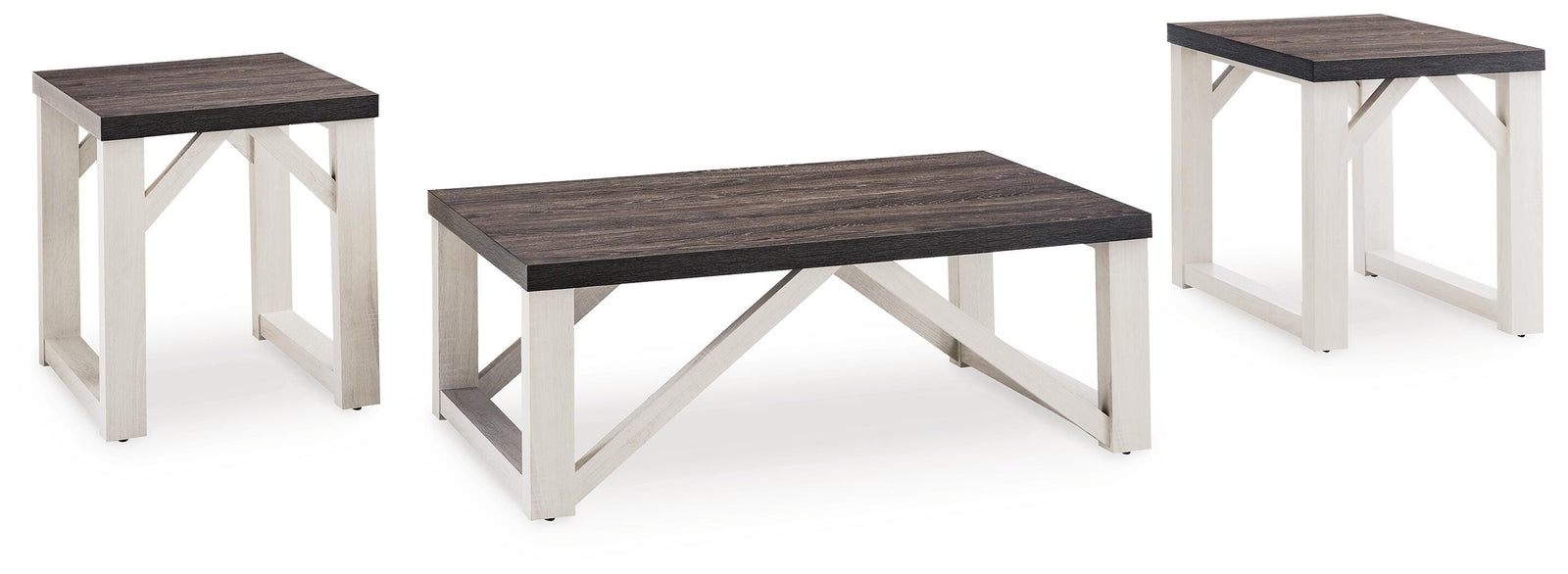 Dorrinson Table (Set of 3) - Dark Gray (1)