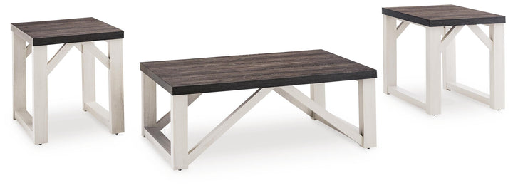 Dorrinson Table (Set of 3) - Dark Gray (1)