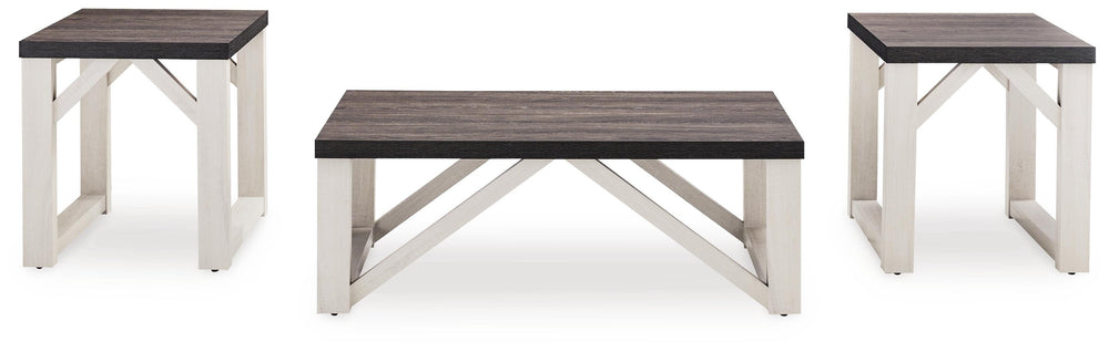 Dorrinson Table (Set of 3) - Dark Gray (3)