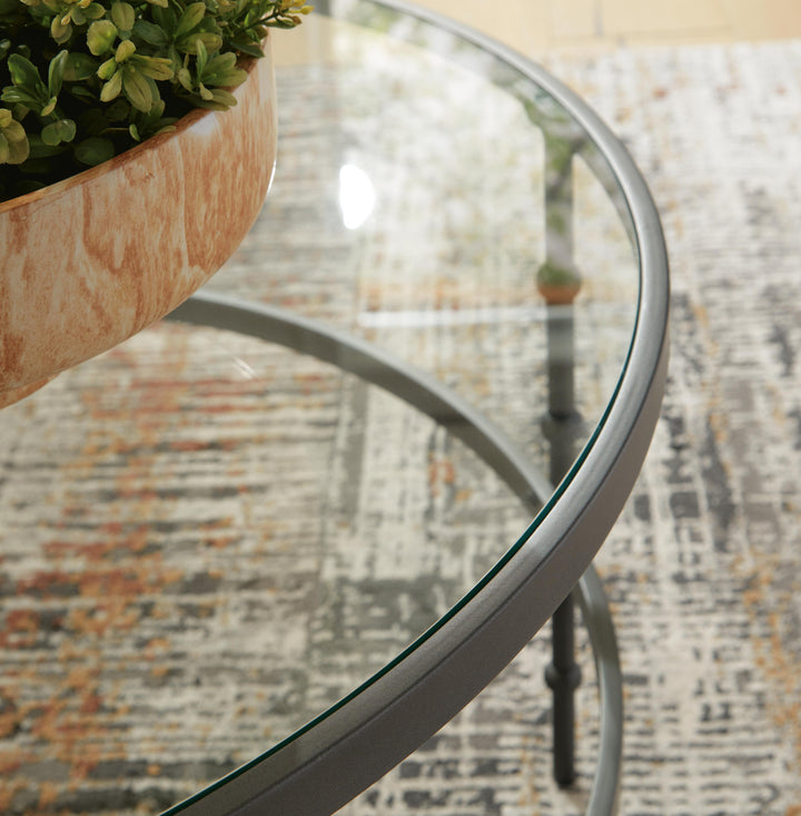 Kellyco Table (Set of 3) - Dark Gray (4)