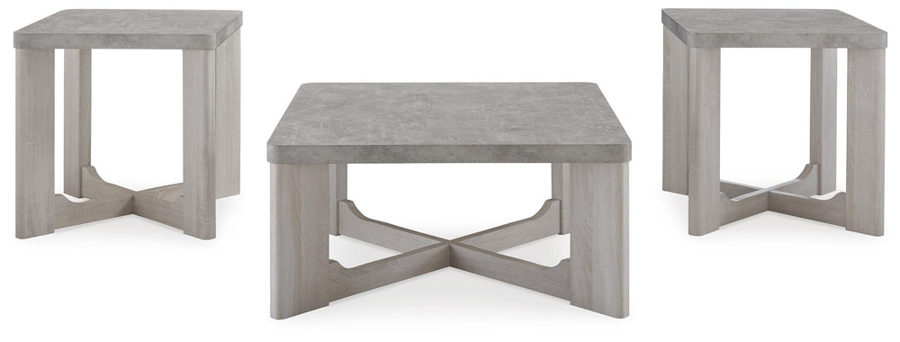 Garnilly Table (Set of 3) - Gray (3)