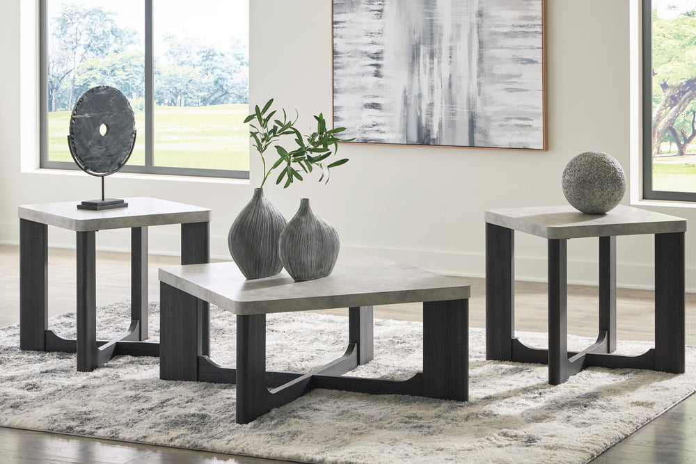 Sharstorm Table (Set of 3) - Dark Gray (2)