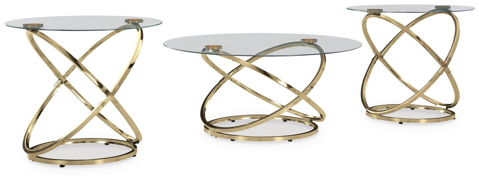 Crimonti Table (Set of 3) - Beige (1)