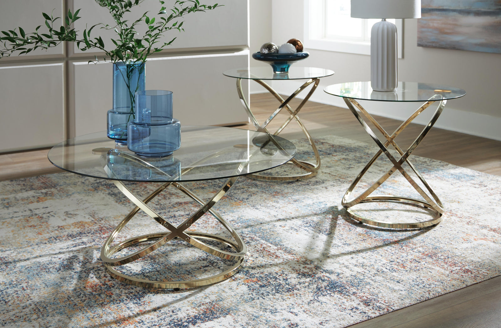 Crimonti Table (Set of 3) - Beige (2)