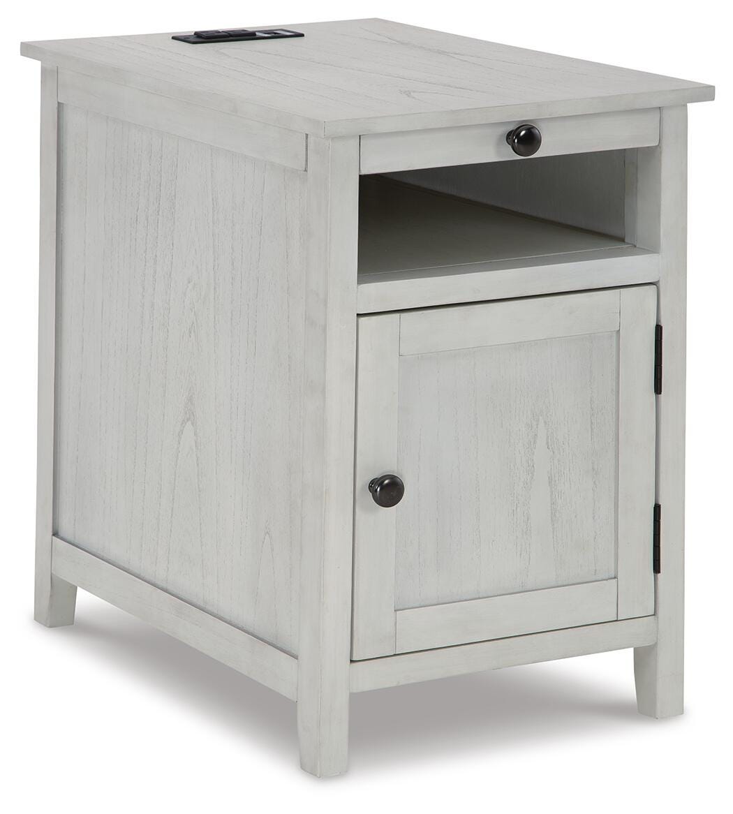 Treytown Chairside End Table - Beige (1)