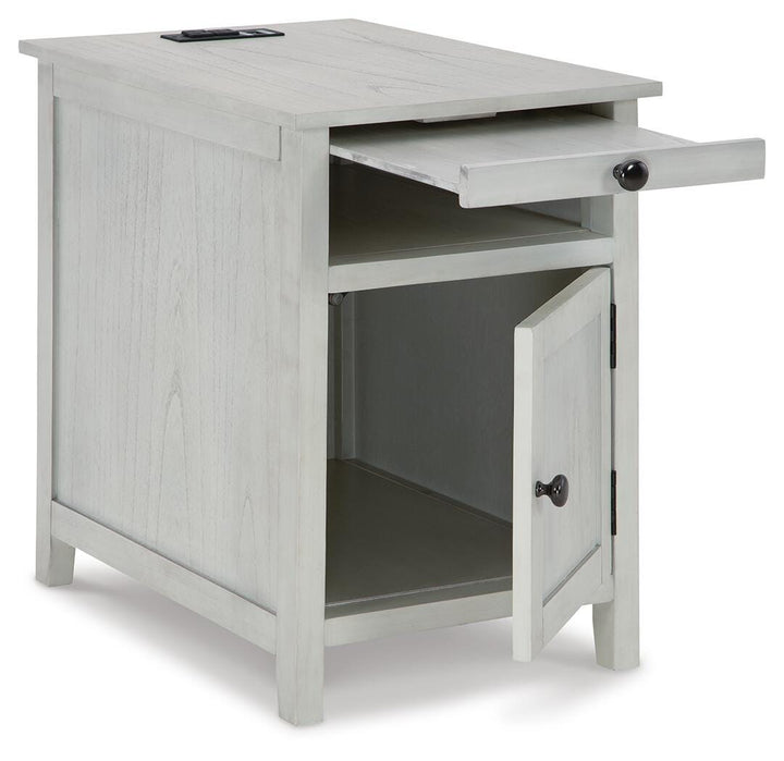 Treytown Chairside End Table - Beige (3)