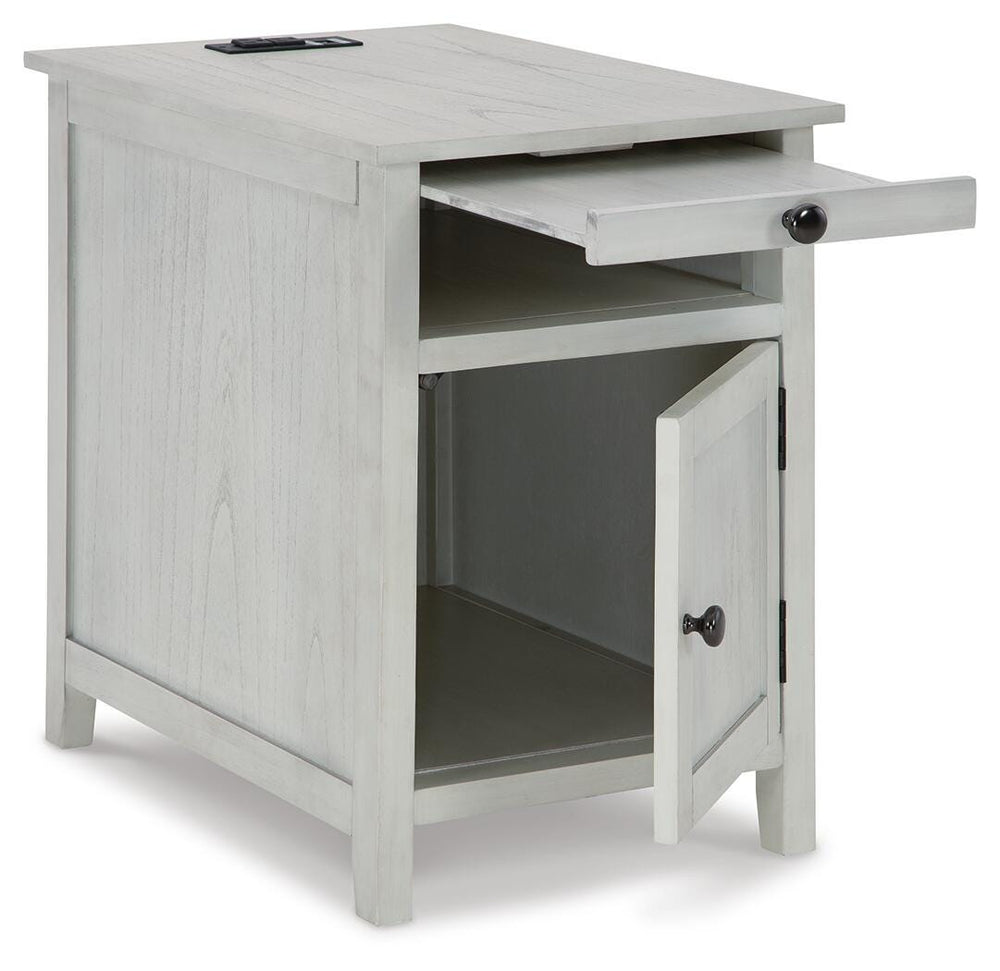 Treytown Chairside End Table - Beige (3)