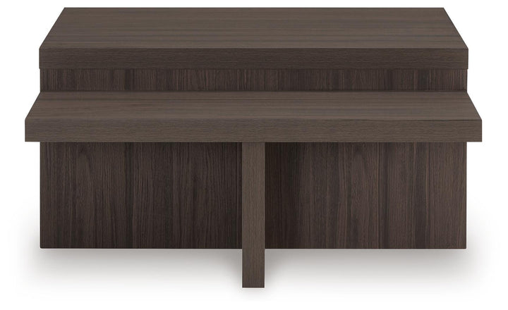Zendex Table (Set of 2) - Dark Brown (5)