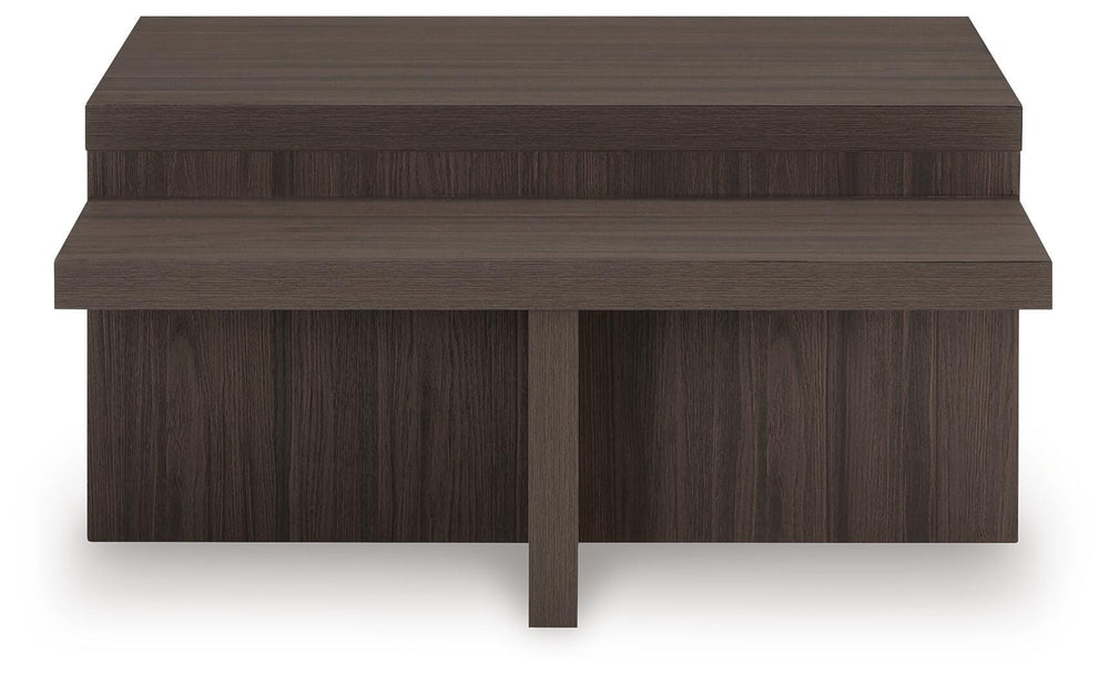 Zendex Table (Set of 2) - Dark Brown (5)