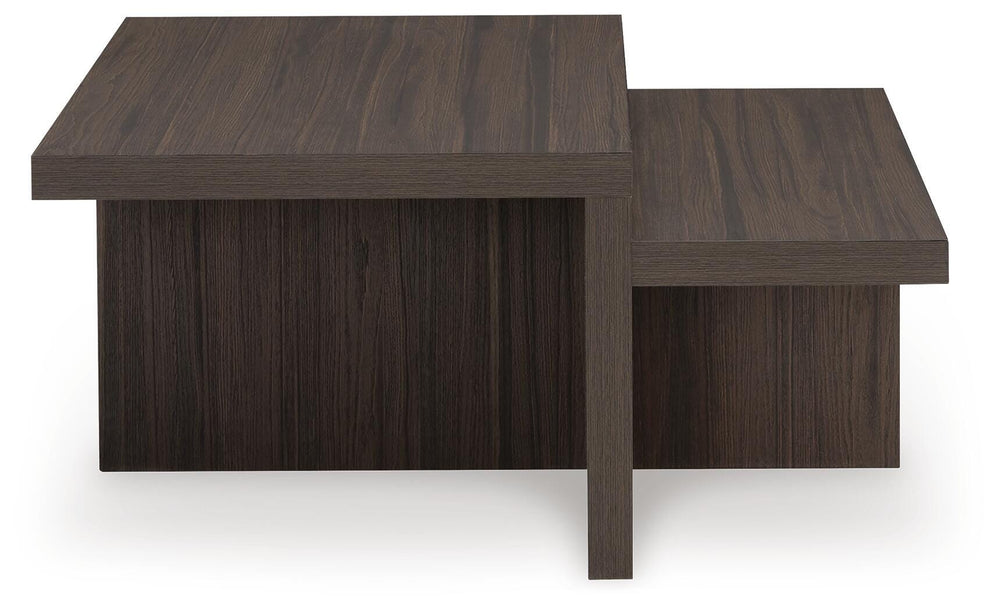 Zendex Table (Set of 2) - Dark Brown (7)
