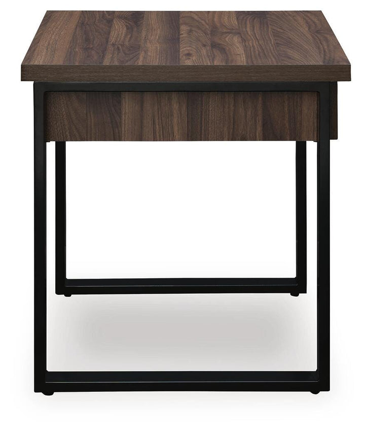 Wickman Falls End Table - Dark Brown (5)