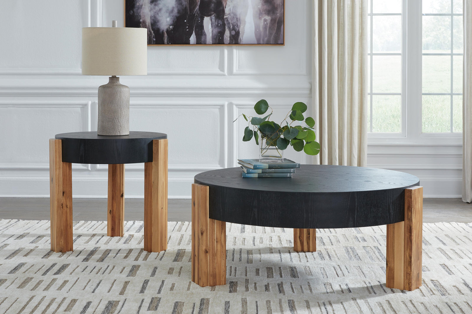 Breenmore Table (Set of 2) - Black (2)