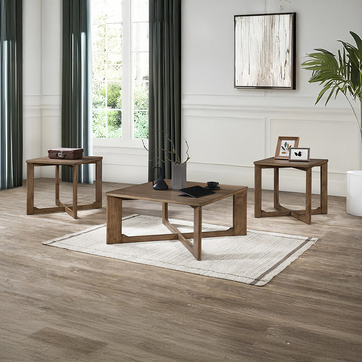 Sweeney 3 Piece Occasional Set- 1 Coffee &amp; 2 End Tables
