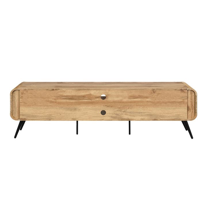 Rowan 71" Low Profile TV Console-Natural