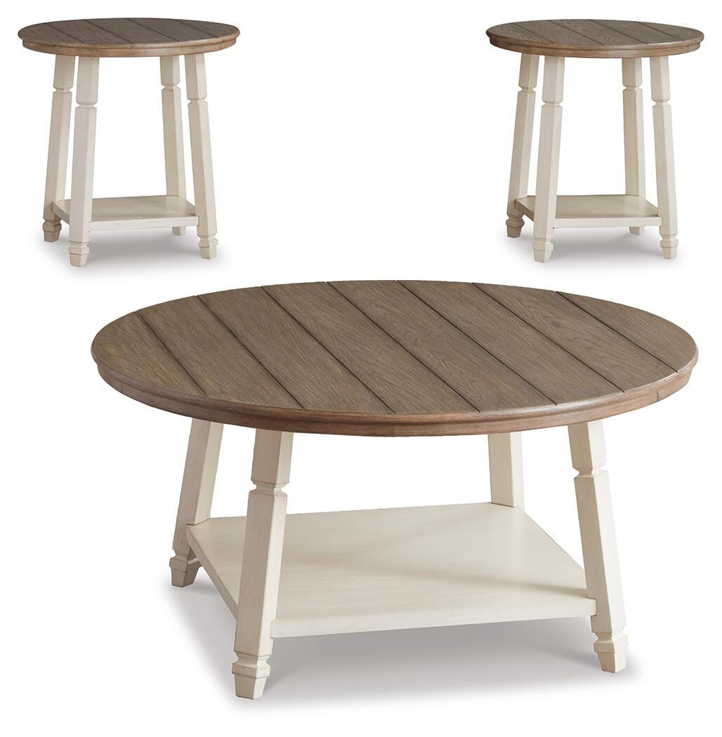 Bolanbrook Table (Set of 3) - White (1)