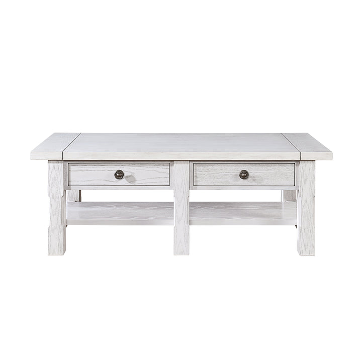 Dorsey 2 Drawer Coffee Table -White