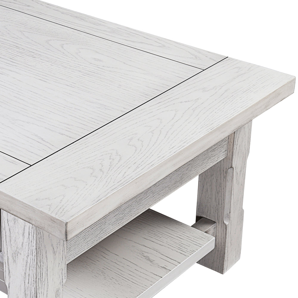 Dorsey 2 Drawer Coffee Table -White