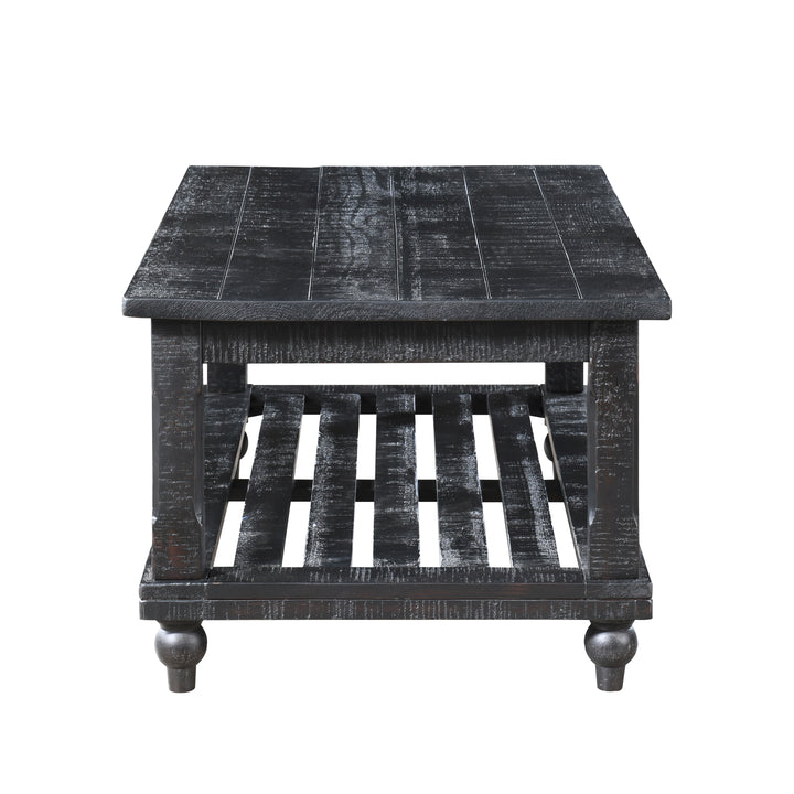 Cade 3 Piece Occasional Set- 1 Coffee &amp; 2 End Tables - Black