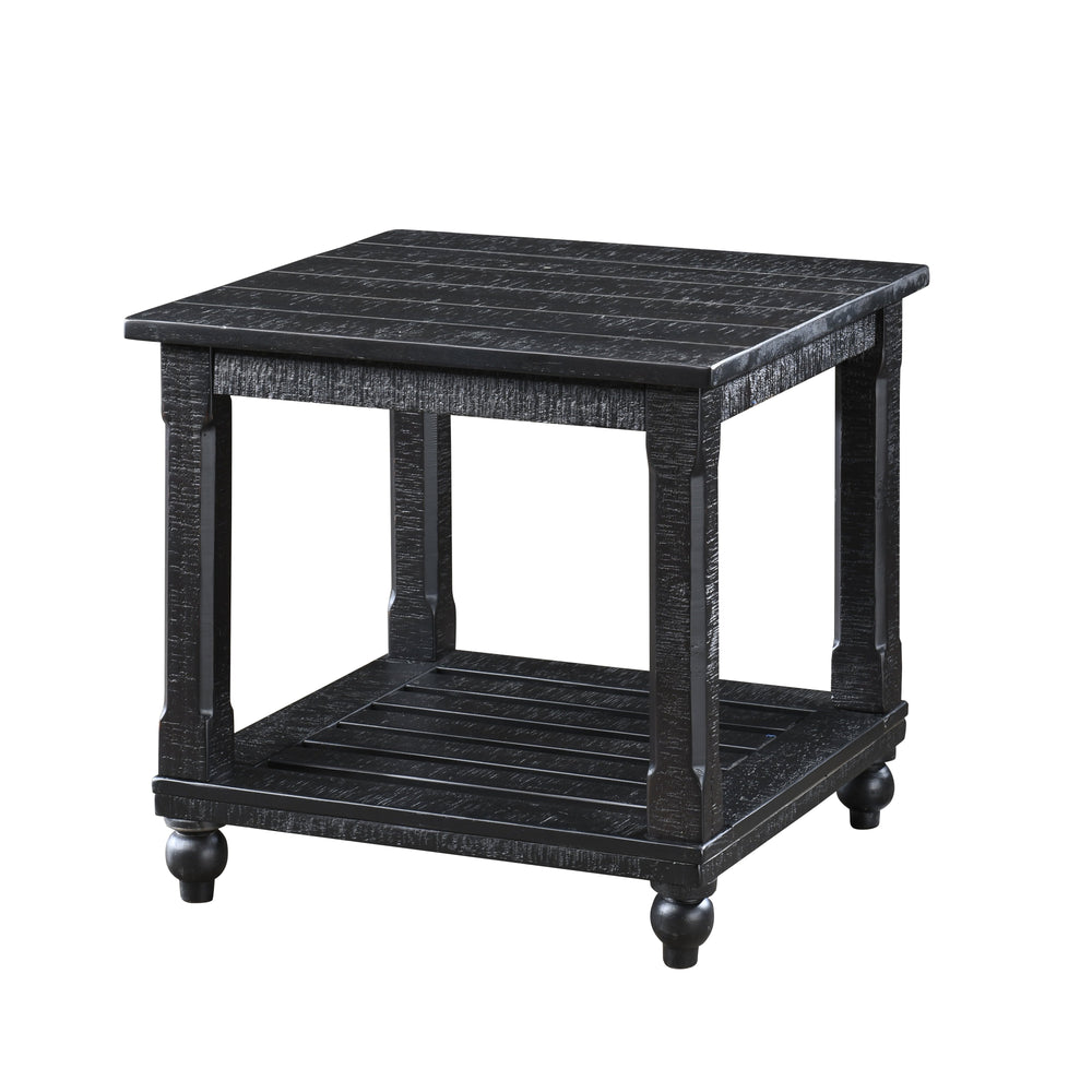 Cade 3 Piece Occasional Set- 1 Coffee & 2 End Tables - Black